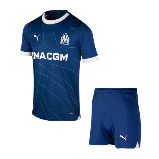 Camiseta Marsella Segunda equipo Niño 2023-24